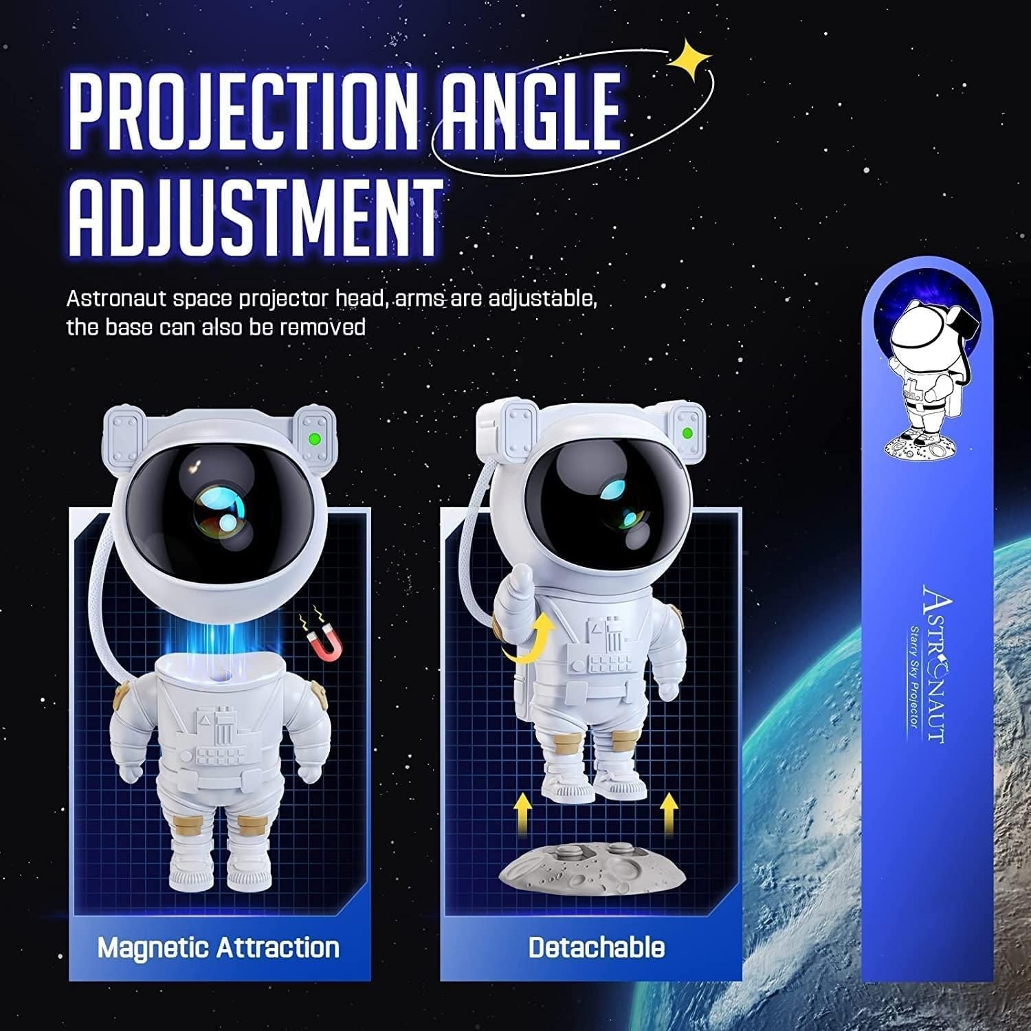 Astronaut Galaxy Projector - feastkart