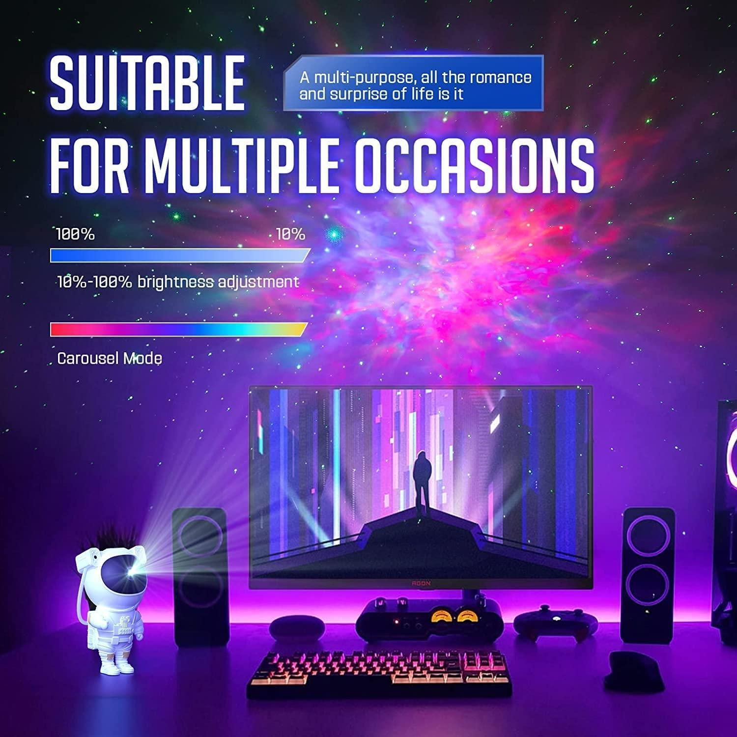 Astronaut Galaxy Projector - feastkart